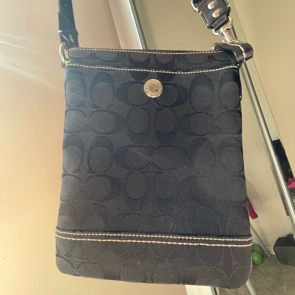 Coach Vintage Black Swingpack Crossbody Bag - Crossbody Bag - Picture 7 of 8